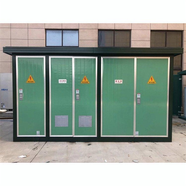 官渡1600KVA欧式箱式变压器